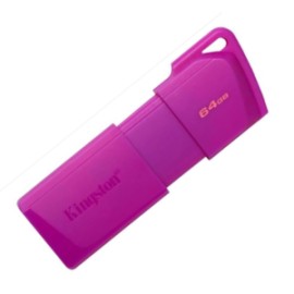 USB 3.2 64GB Type A DataTraveler Exodia M USB A GEN 1 Purpura KC-U2L64-7LP