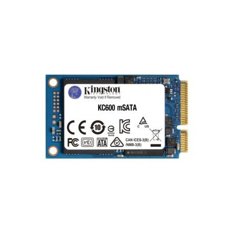 SSD 256GB mSATA 550MB/500MB/seg TLC KC600 – SKC600MS/256G