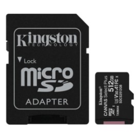 MicroSD 512GB  CANVAS Select Plus10 UHS-I U3 A1 V30 100/85MB/s