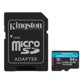 MicroSD 64GB  CLASS10 UHS-I U3 A2 Canvas Go  V10 170/70MB/s 4K