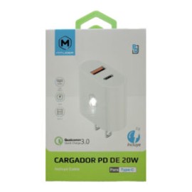 CARGADOR de pared USB-C y A, A/C32