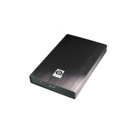 CASE 2.5Ó SATA, SATAIII USB 3.0 PASSWORD ALUMINIUM NEGRO