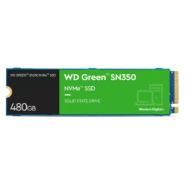 SSD 480GB M.2 2280 PCIe GEN3X2 NVMe 2400MB/900MB/seg Green – WDS480G2G0C