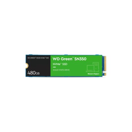 SSD 480GB M.2 2280 PCIe GEN3X2 NVMe 2400MB/900MB/seg Green – WDS480G2G0C