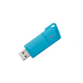 USB 3.2 64GB Type A DataTraveler Exodia M USB A GEN 1Azul KC-U2L64-7LB