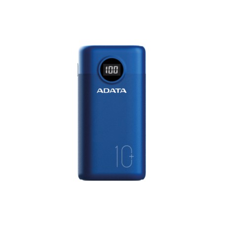 POWER BANK PORTABLE 10,000mAh USB-C , USB-A, + Cable USB-C  AZUL – AP10000QCD-DGT-CDB